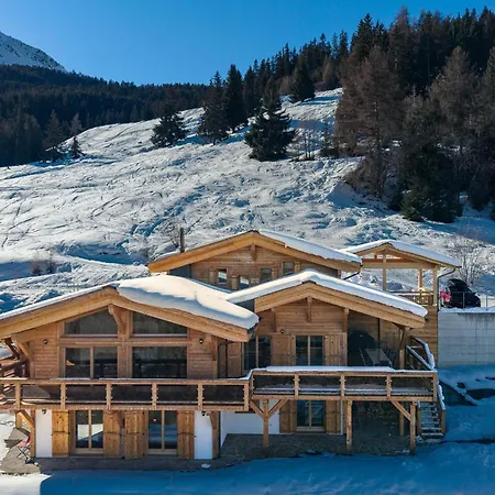 Chalet Flocon De Neige - Jacuzzi - Sauna La Tzoumaz
