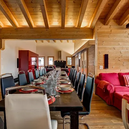 Dağ evi Flocon De Neige - Jacuzzi - Sauna La Tzoumaz