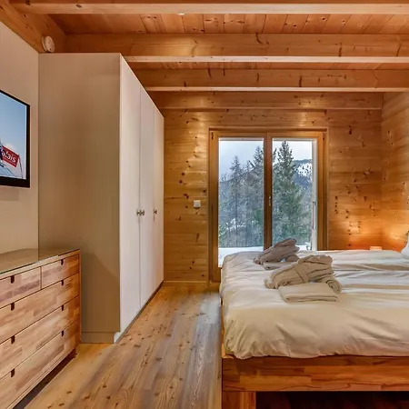 Dağ evi Flocon De Neige - Jacuzzi - Sauna La Tzoumaz